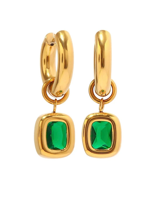 Emerald Earrings