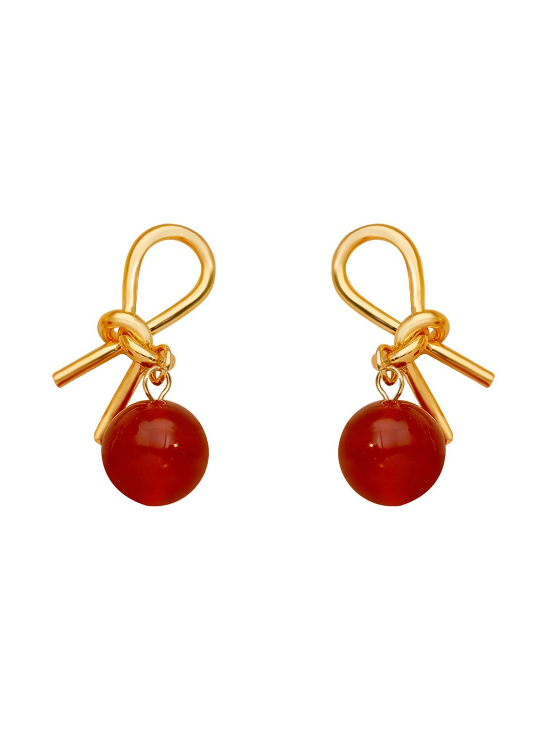 Red Knot Earrings