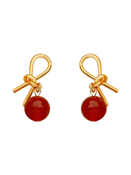 Red Knot Earrings